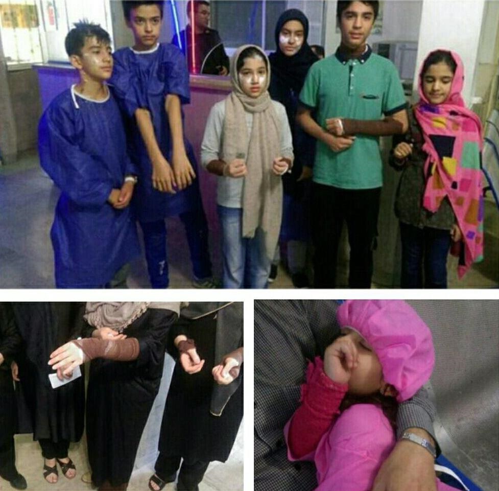 اسیدپاشی به 16 نفر در بلوار فدائیان اسلام اسیدپاشی به 16 نفر در بلوار فدائیان اسلام