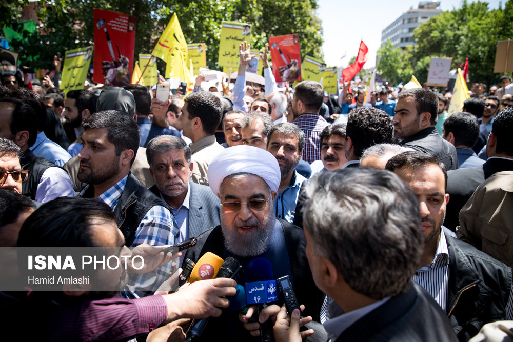 از حضور حاشیهساز جهانگیری تا حضور روحانی، ناطقنوری و آیتالله جنتی در راهپیمایی از حضور حاشیهساز جهانگیری تا حضور روحانی، ناطقنوری و آیتالله جنتی در راهپیمایی