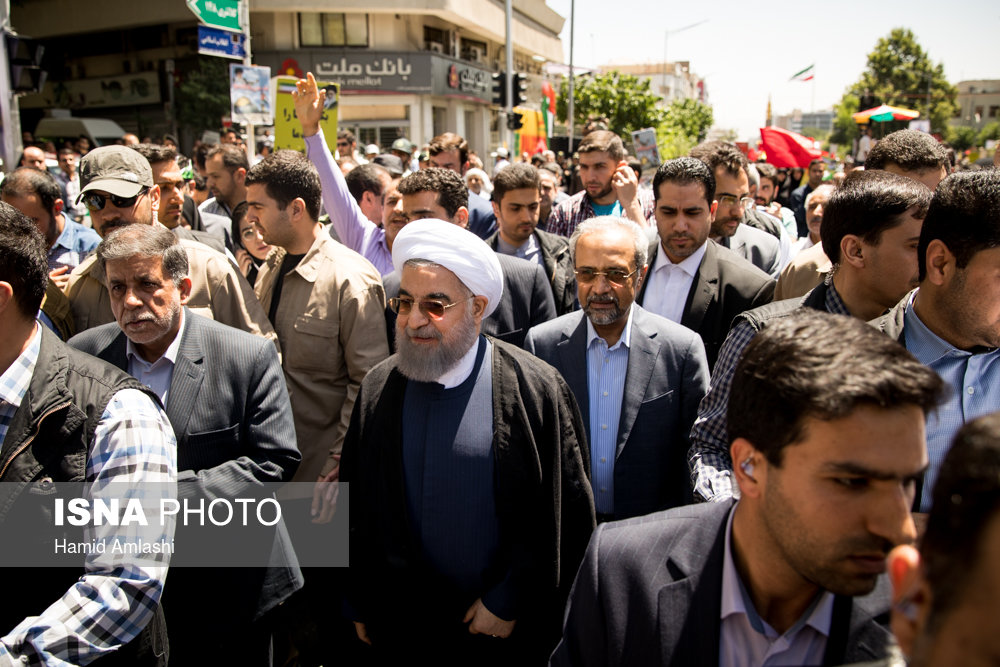 از حضور حاشیهساز جهانگیری تا حضور روحانی، ناطقنوری و آیتالله جنتی در راهپیمایی از حضور حاشیهساز جهانگیری تا حضور روحانی، ناطقنوری و آیتالله جنتی در راهپیمایی