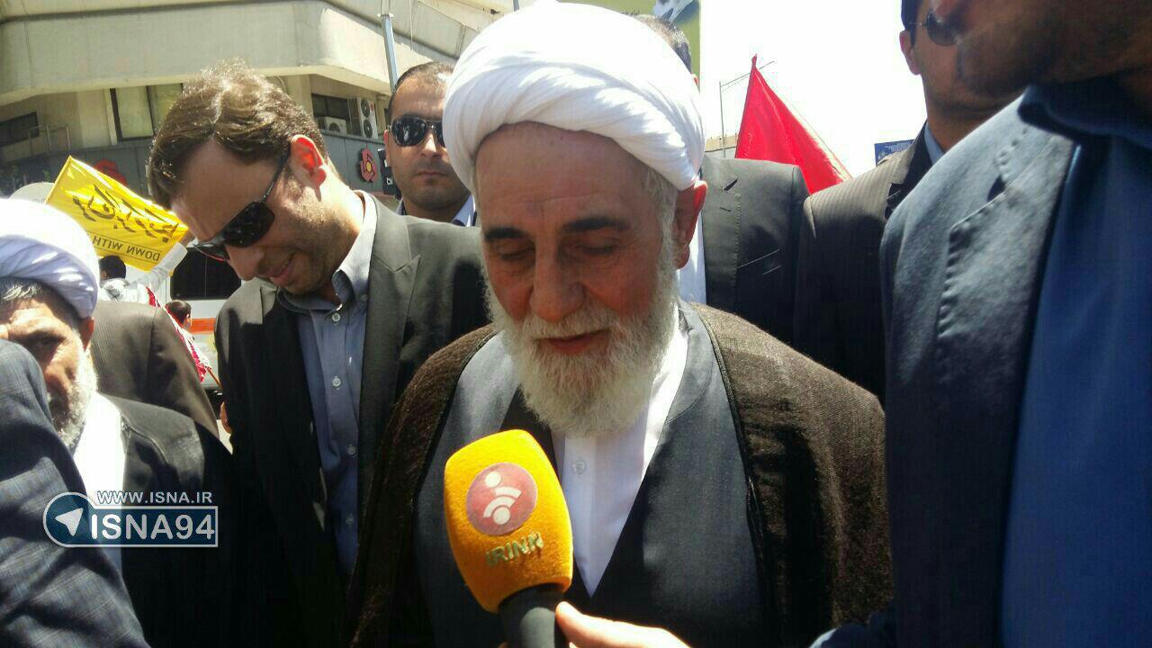 از حضور حاشیهساز جهانگیری تا حضور روحانی، ناطقنوری و آیتالله جنتی در راهپیمایی از حضور حاشیهساز جهانگیری تا حضور روحانی، ناطقنوری و آیتالله جنتی در راهپیمایی