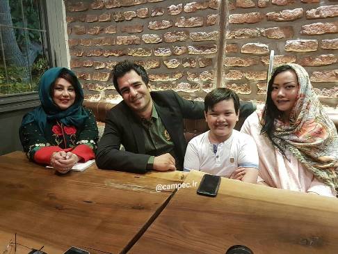 (تصاویر) بازیگر ایرانی و همسر تایلندی‌اش