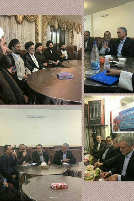 جلسه با ائمه جمعه برای حل مشکل سرزمین مادری جلسه با ائمه جمعه برای حل مشکل سرزمین مادری