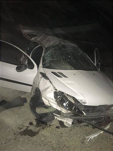 (تصاویر) سقوط آزاد پژو 206 از پل بزرگراه همت (تصاویر) سقوط آزاد پژو 206 از پل بزرگراه همت