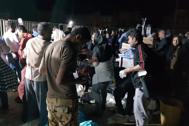 (تصاویر) تنها بیمارستان سرپل ذهاب کاملاً تخریب شد (تصاویر) تنها بیمارستان سرپل ذهاب کاملاً تخریب شد