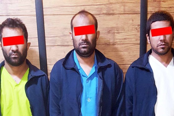 (عکس) سارقان طلای زنان سالخورده دستگیر شدند