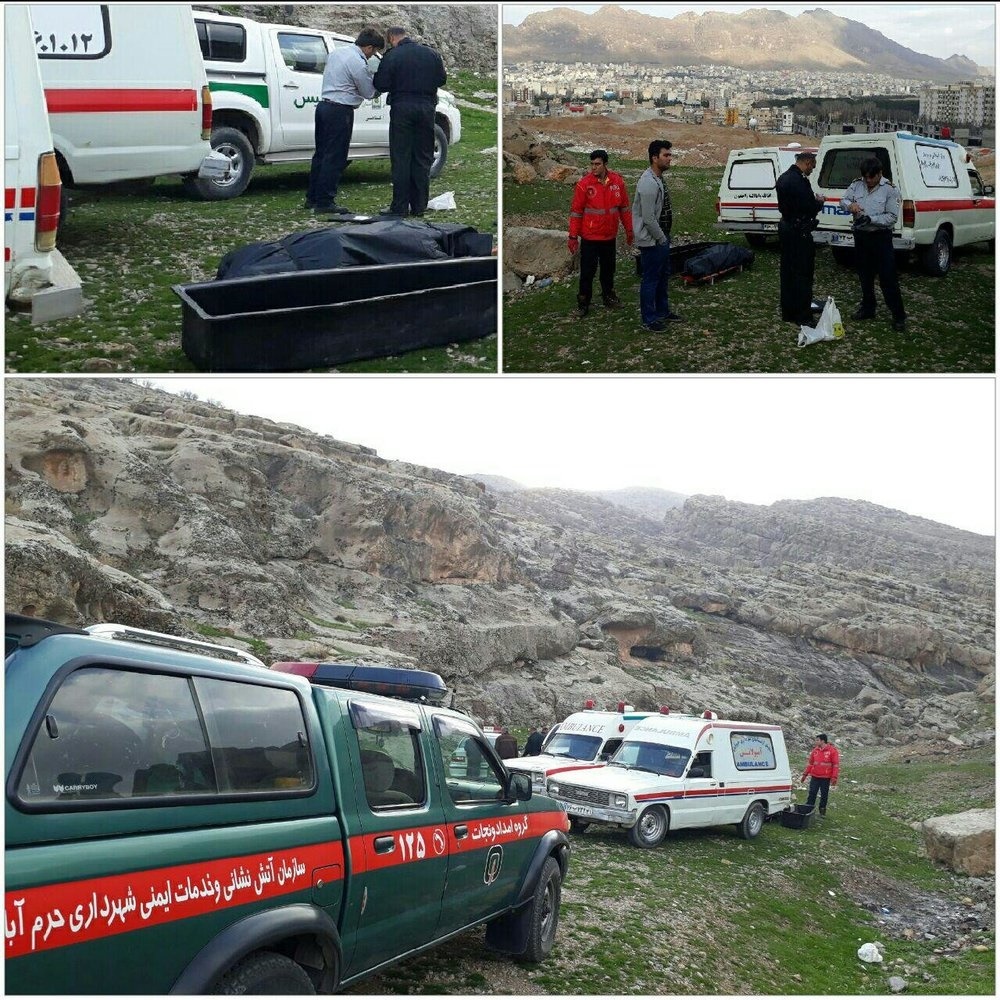 کشف یک جسد در ارتفاعات سفیدکوه خرم‌آباد
