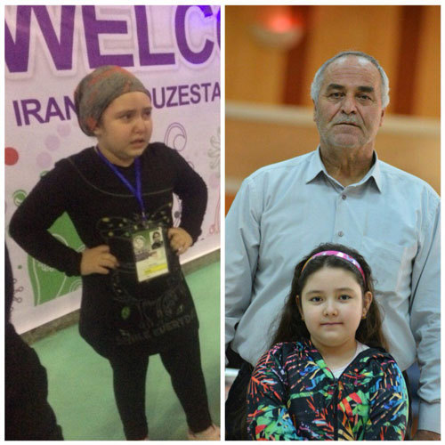 ممانعت حراست از وزنه زدن دختر بچه ۸ ساله