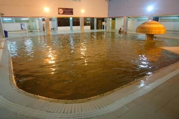 دوش آبگرم در کویر لوت