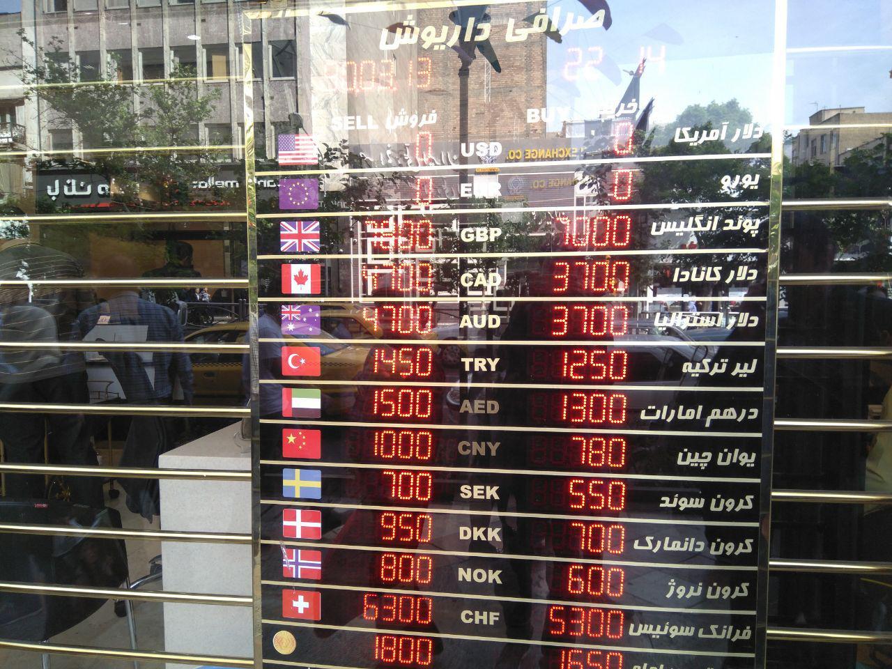 قیمت دلار و سکه از تابلوها حذف شد