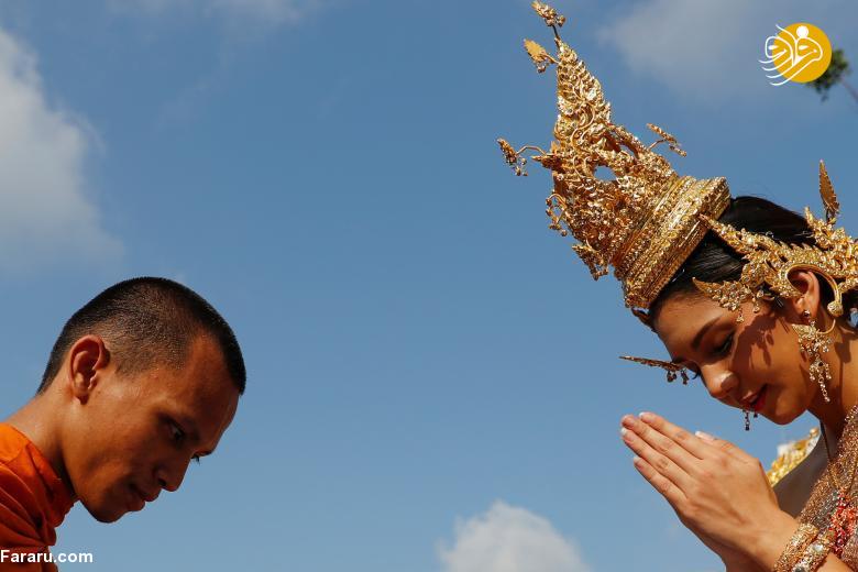 (تصاویر) جشنواره هیجان‌انگیز آب‌بازی در تایلند