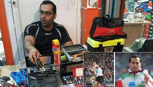 از دستفروشی تا نگهبانی نایب قهرمان پارالمپیک!