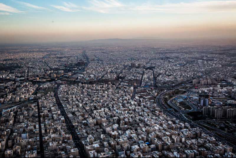 کنترل و پایش حریم تهران با 