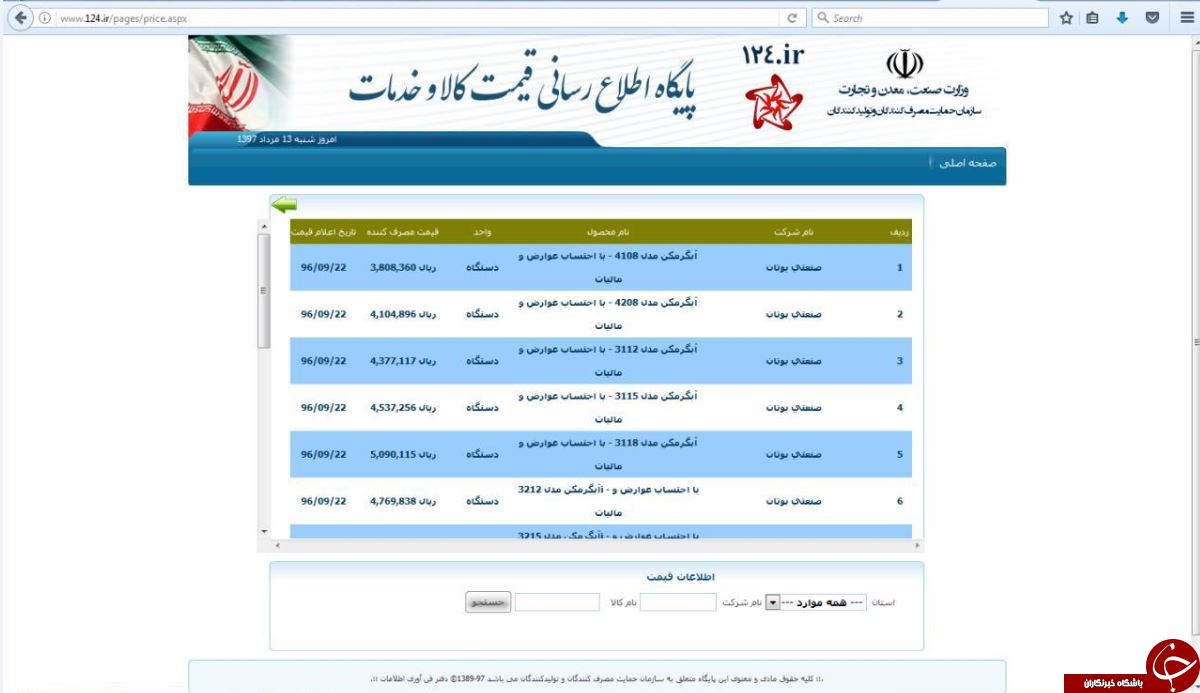 مرکز رسمی اطلاعرسانی قیمت کالا تعطیل شد؟ مرکز رسمی اطلاعرسانی قیمت کالا تعطیل شد؟