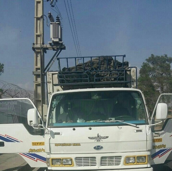 (تصاویر) مرگ راننده در اتاقک دربسته خاور