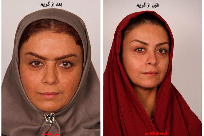 (تصاویر) بازیگران سریال «بانوی عمارت» قبل و بعد از گریم