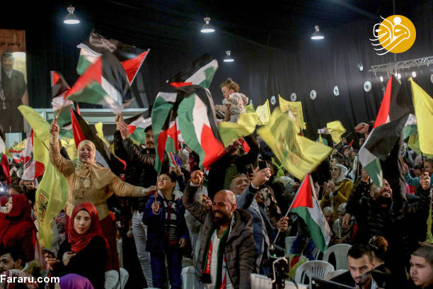 (تصاویر) ازدواج دسته جمعی فلسطینی‌ها