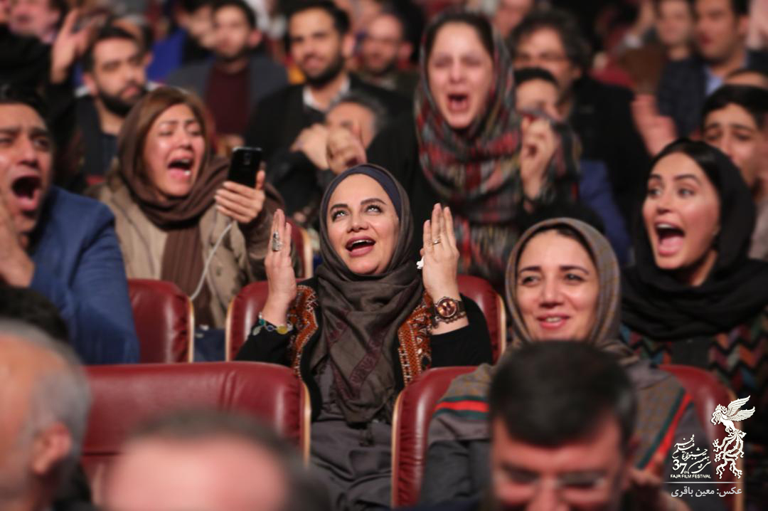در مراسم 