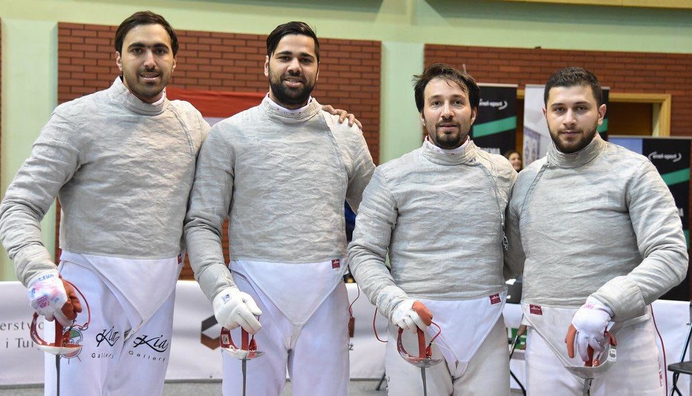 نایب قهرمانی شمشیربازان ایران در جام جهانی ایتالیا نایب قهرمانی شمشیربازان ایران در جام جهانی ایتالیا