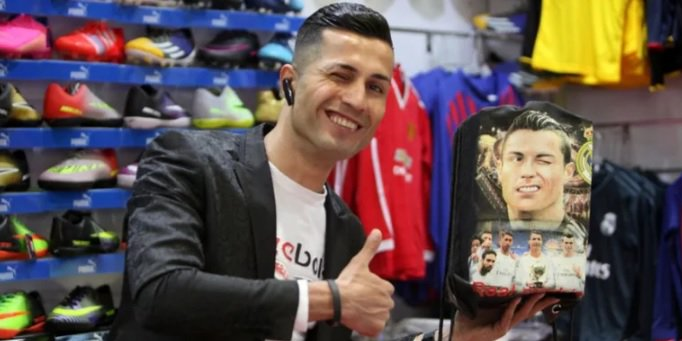 (تصاویر) بدل عراقی رونالدو بعد از مسی ایرانی آمد!