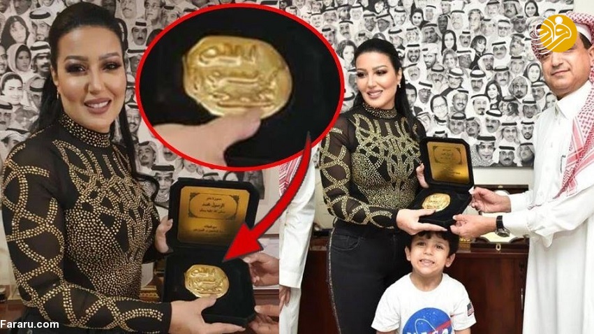 اهدای مُهر پیامبر اسلام به خواننده زن جنجال آفرید اهدای مُهر پیامبر اسلام به خواننده زن جنجال آفرید