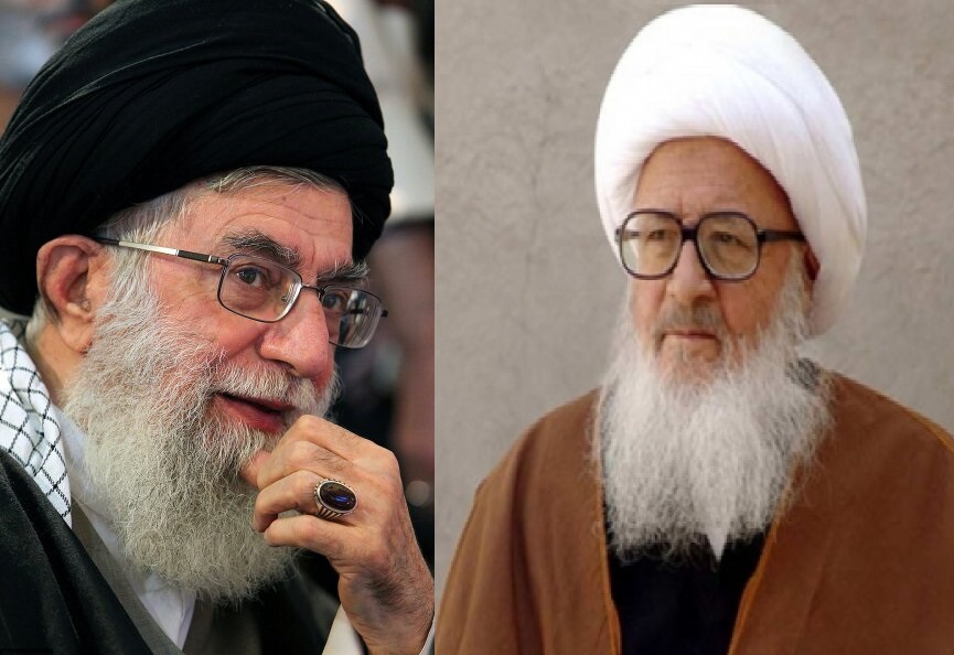 پیغام آیتالله وحیدخراسانی به رهبر معظم انقلاب پیغام آیتالله وحیدخراسانی به رهبر معظم انقلاب