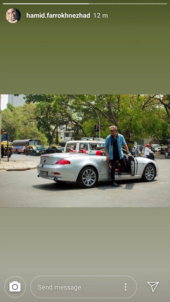 (عکس) تیپ و ماشین لوکس حمید فرخ نژاد (عکس) تیپ و ماشین لوکس حمید فرخ نژاد