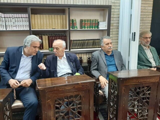 (تصاویر) مراسم ترحیم پرویز بهرام برگزار شد