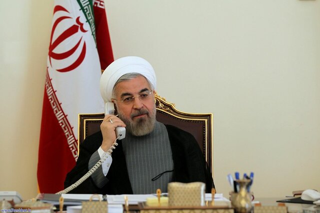 گفت‌وگوی تلفنی روحانی و مکرون