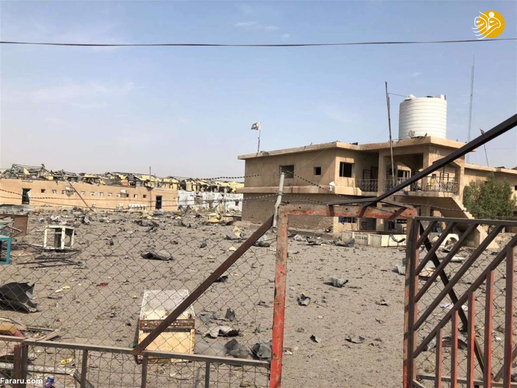 (تصاویر) خسارتهای انفجار شدید پادگان حشدالشعبی در بغداد (تصاویر) خسارتهای انفجار شدید پادگان حشدالشعبی در بغداد