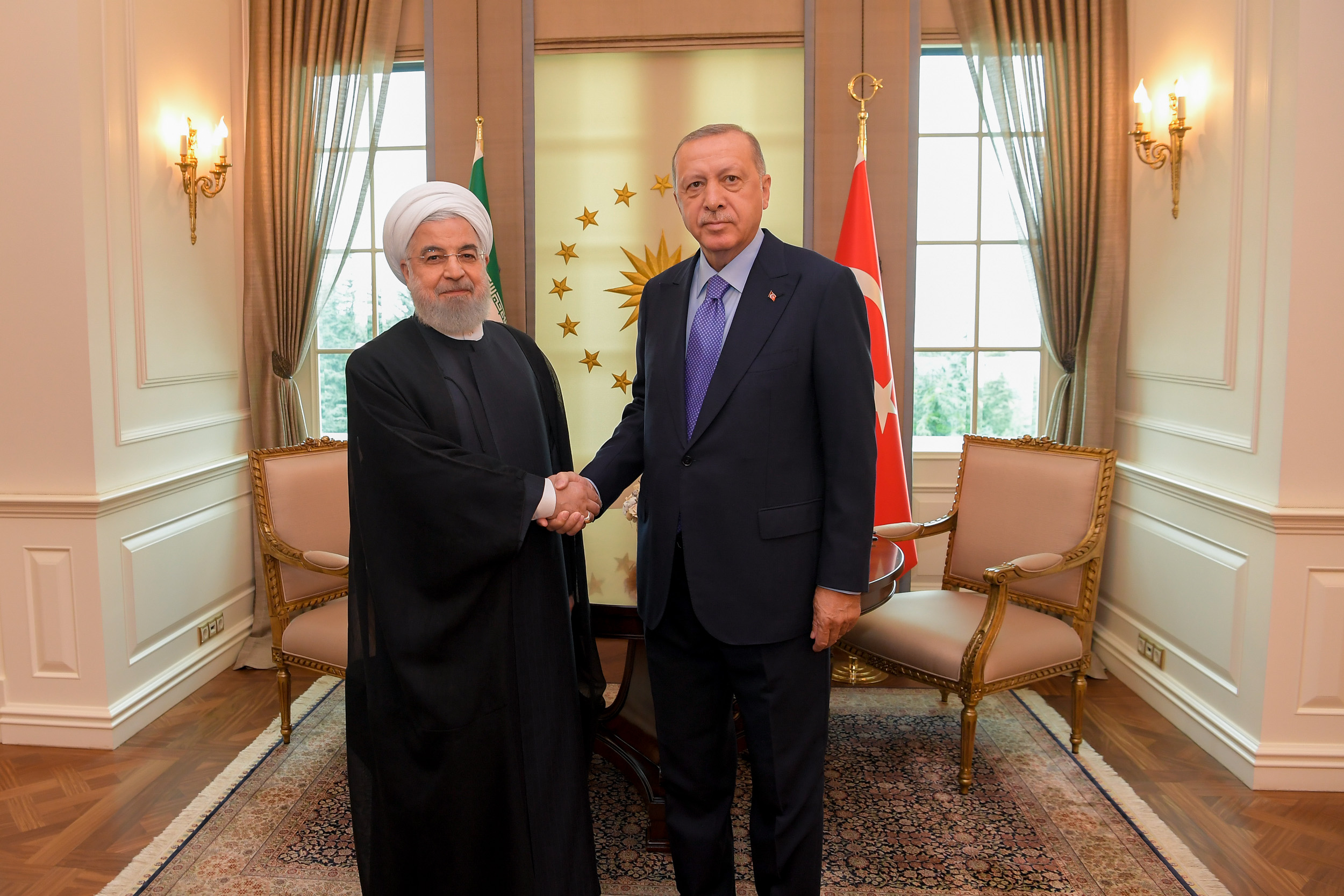 عکس دیدار حسن روحانی با رجب طیب اردوغان عکس دیدار حسن روحانی با رجب طیب اردوغان
