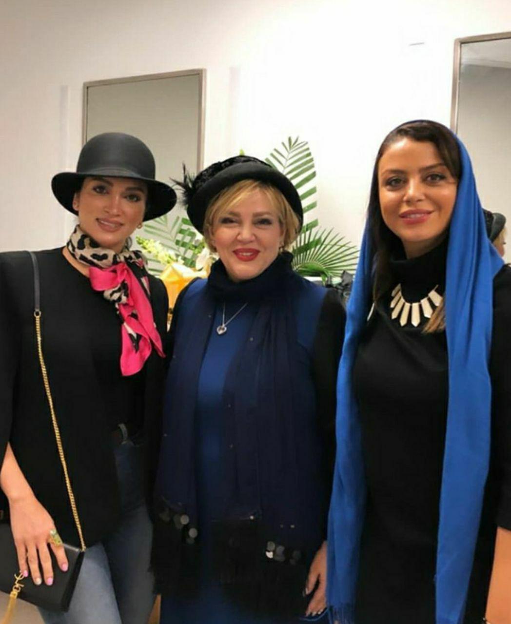 (عکس) ژست خاص ۳ بازیگر زن ایرانی در کانادا