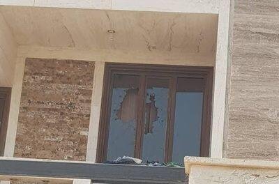 (تصاویر) تیراندازی به خانه کاندیدای هیات کشتی کهگیلویه و بویراحمد