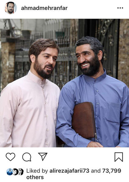 (عکس) احمد مهرانفر و پژمان جمشیدی در نمایی از فیلم «دینامیت» (عکس) احمد مهرانفر و پژمان جمشیدی در نمایی از فیلم «دینامیت»