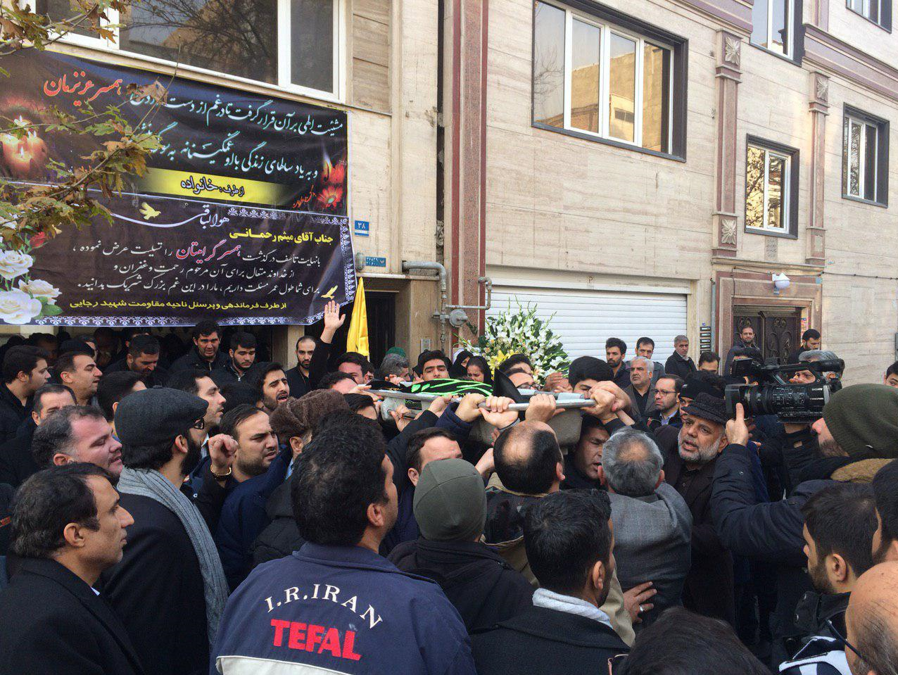(عکس) پیکر زهرا عبدالمحمدی خبرنگار خبرگزاری فارس تشییع شد (عکس) پیکر زهرا عبدالمحمدی خبرنگار خبرگزاری فارس تشییع شد
