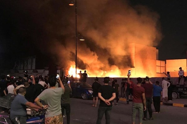 (تصاویر) محل شهادت سردار قاسم سلیمانی