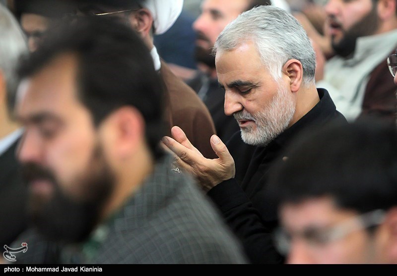 (تصاویر) سپهبد شهید حاج قاسم سلیمانی و شهید ابومهدی المهندس