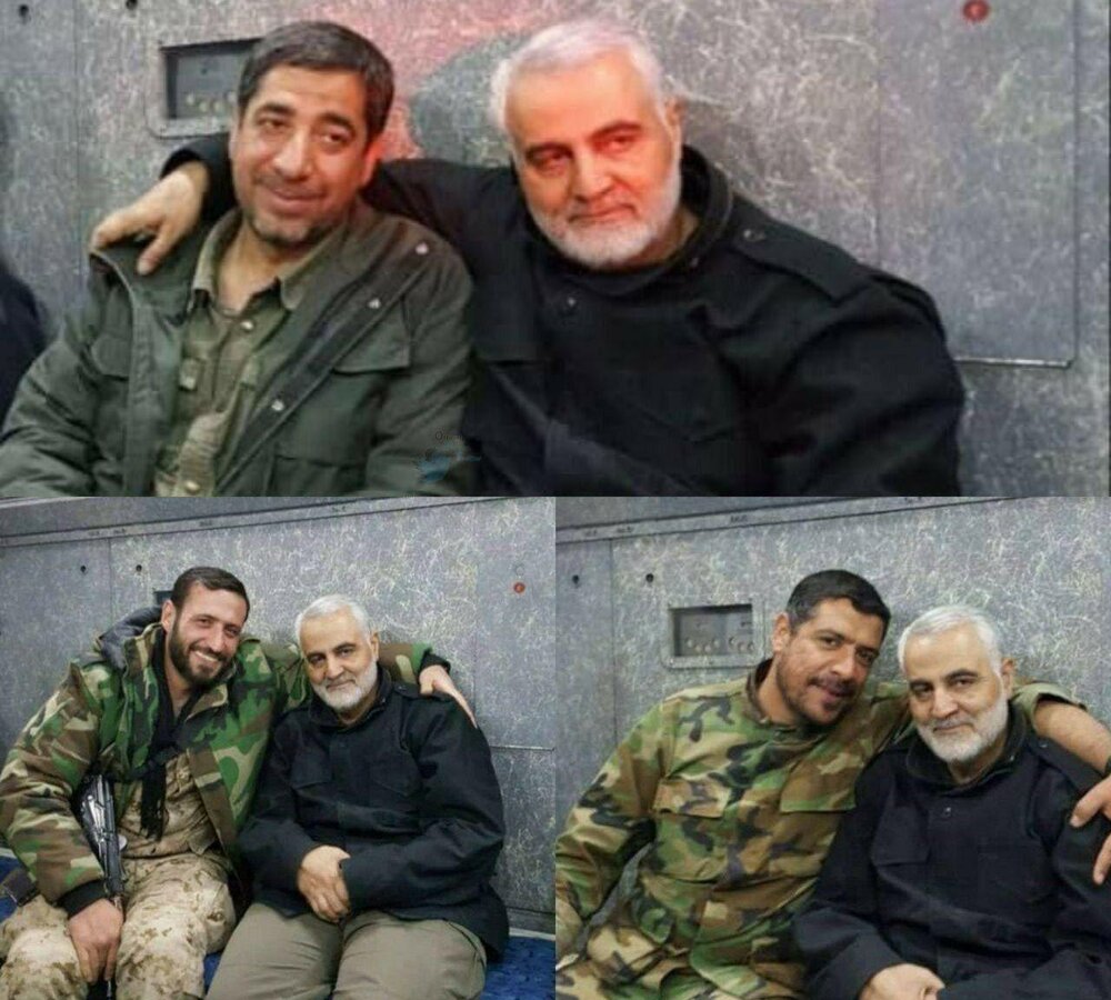 (تصویر) سه همراه سردار سلیمانی که به شهادت رسیدند