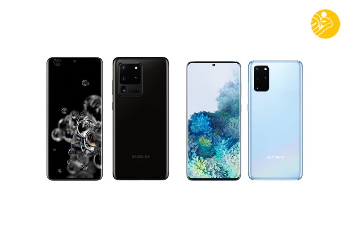 Galaxy S20 کلیه مدل های گلکسی S20 در 4 رنگ مختلف عرضه شده اند