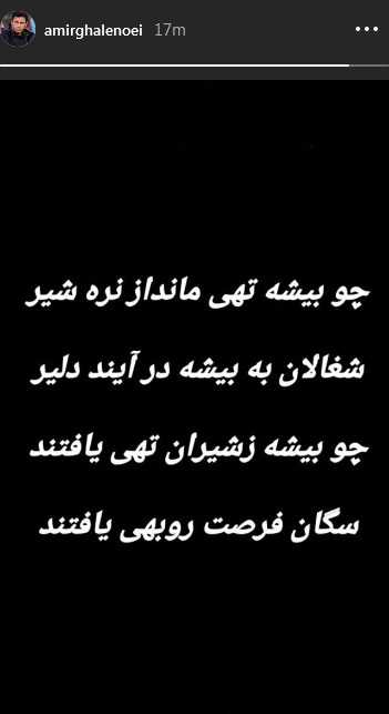 (عکس) طعنه سنگین قلعه‌نویی به پیروانی