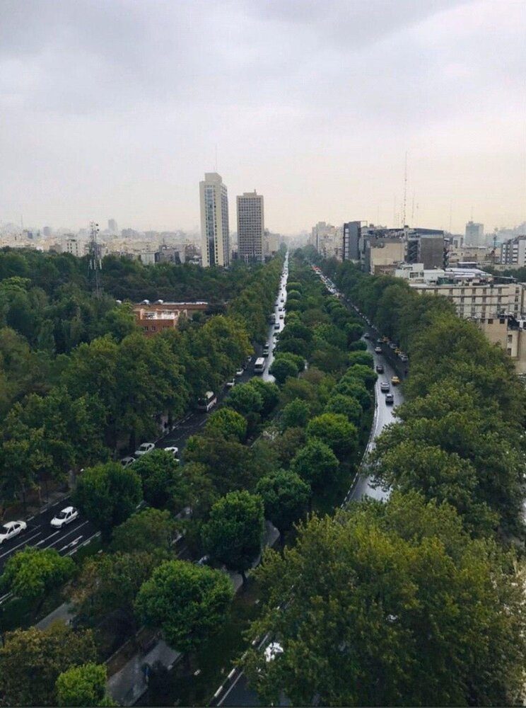 (عکس) بولوار کشاورز از زاویه‌ای که تا به حال ندیده اید!