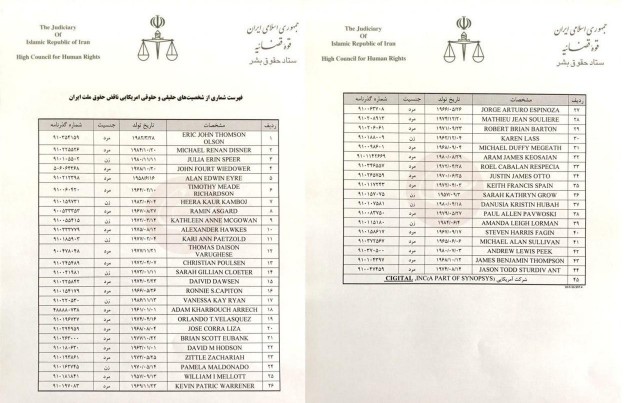 ایران ۴۶ مقام آمریکایی را تحت تعقیب قرار می‌دهد