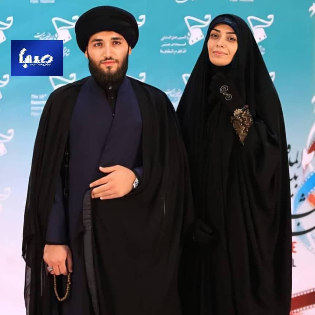 (عکس) الهام چرخنده و همسرش بدون لباس روحانیت