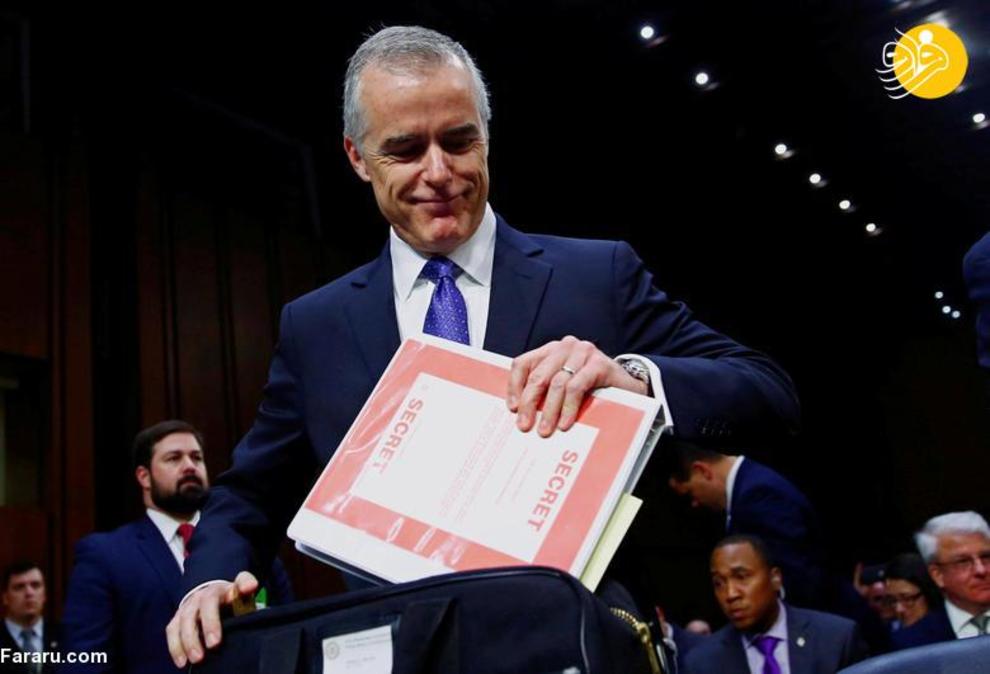 29 ژانویه 2018: اندرو مک کیب، معاون FBI 