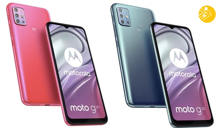 گوشی موتورولا Moto G20 موتورولا یک گوشی ارزان قیمت با مشخصات بالا معرفی کرد