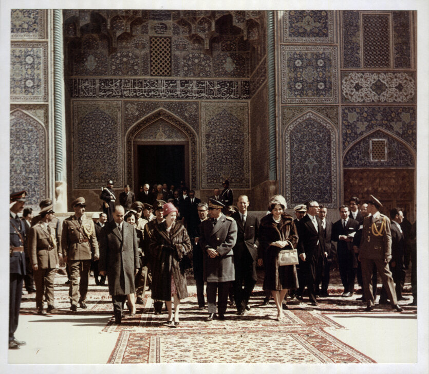 (تصویر) روزی که همسر ملکه انگلیس به تهران آمد