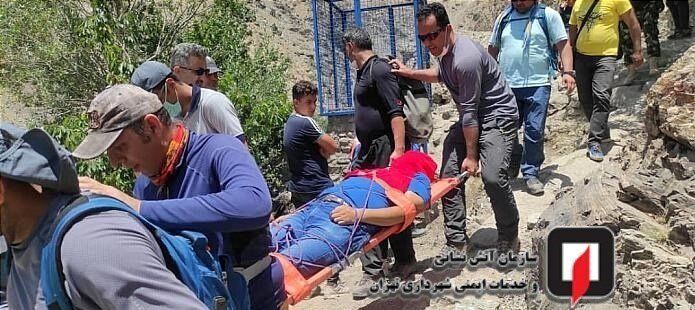 (تصاویر) کشف جسد مرد میانسال در ارتفاعات درکه