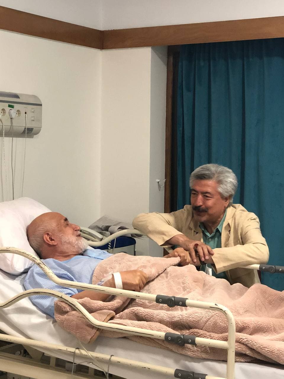 (تصویر) مهدی کروبی جراحی شد