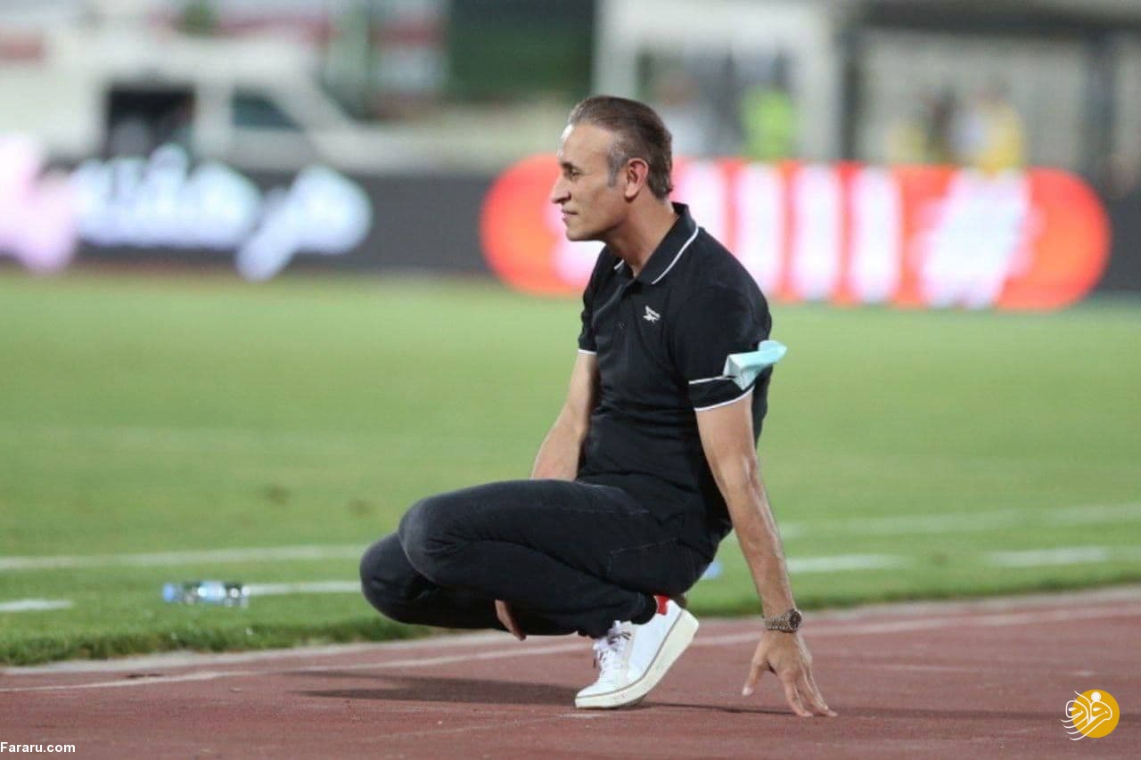 (تصاویر) واکنش‌های بی‌نظیر یحیی گل محمدی در آزادی