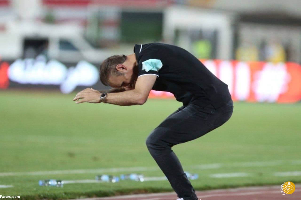 (تصاویر) واکنش‌های بی‌نظیر یحیی گل محمدی در آزادی