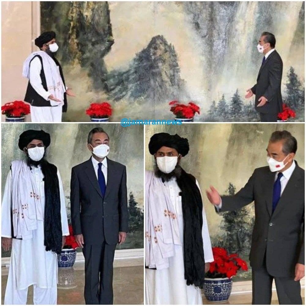 (تصویر) چین آغوشش را برای طالبان باز کرد!